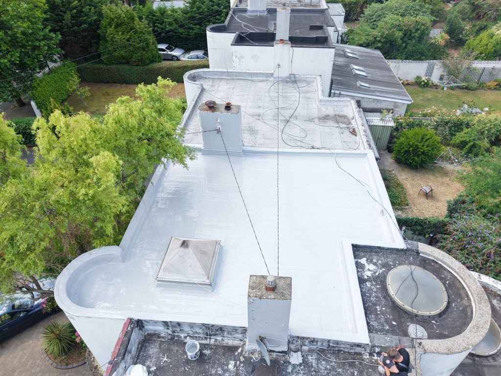 Flat roof repair project photo 19